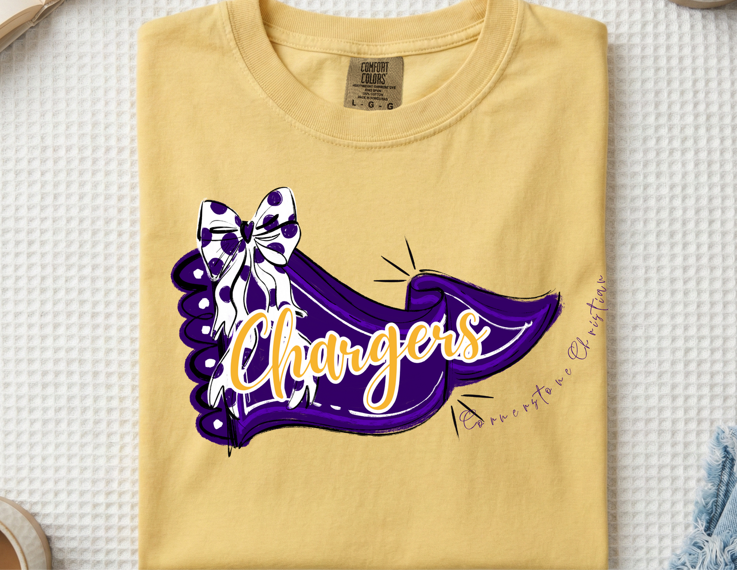 Chargers Flag Shirt