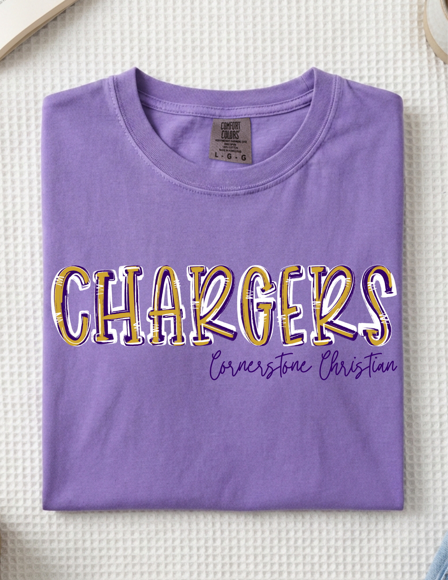 Chargers Fun Text Shirt