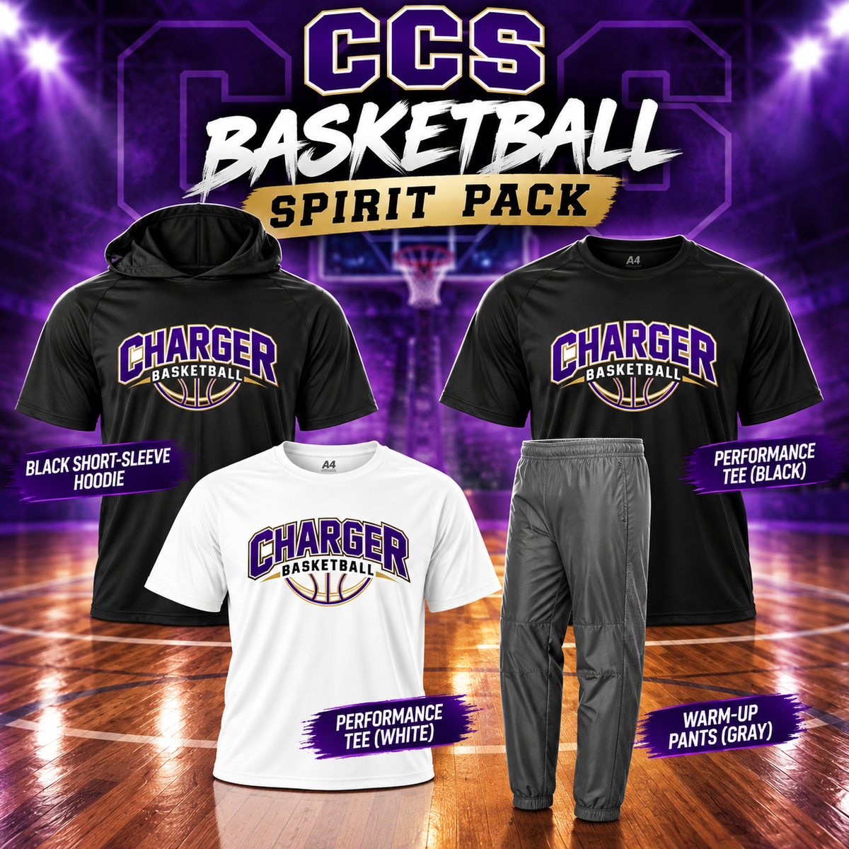 *REQUIRED* Spirit Pack Chargers (Boys Teams)