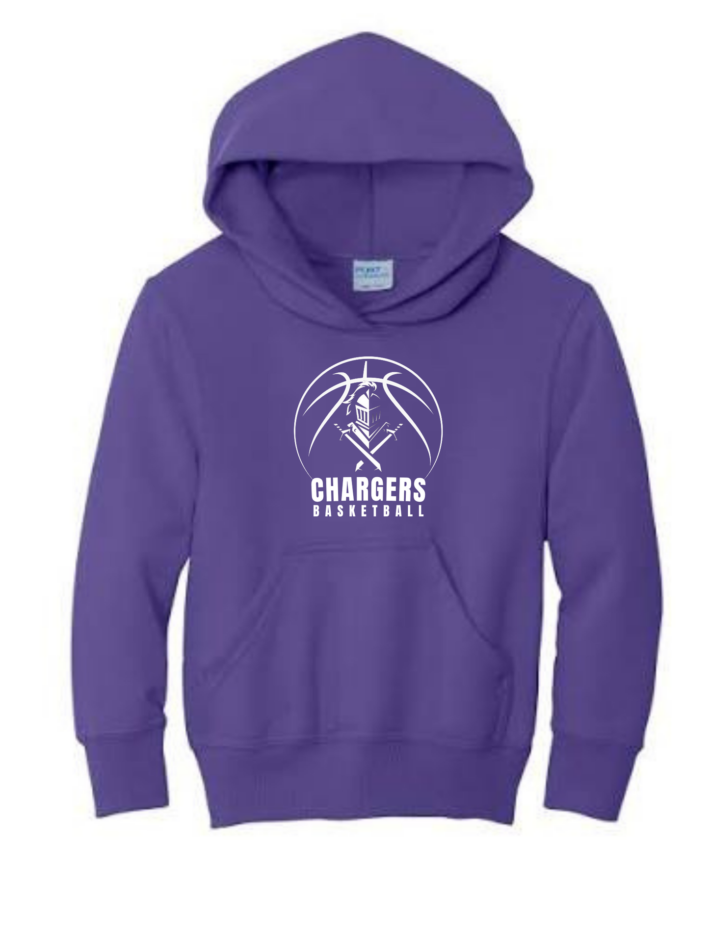 Chargers Basketball with Logo