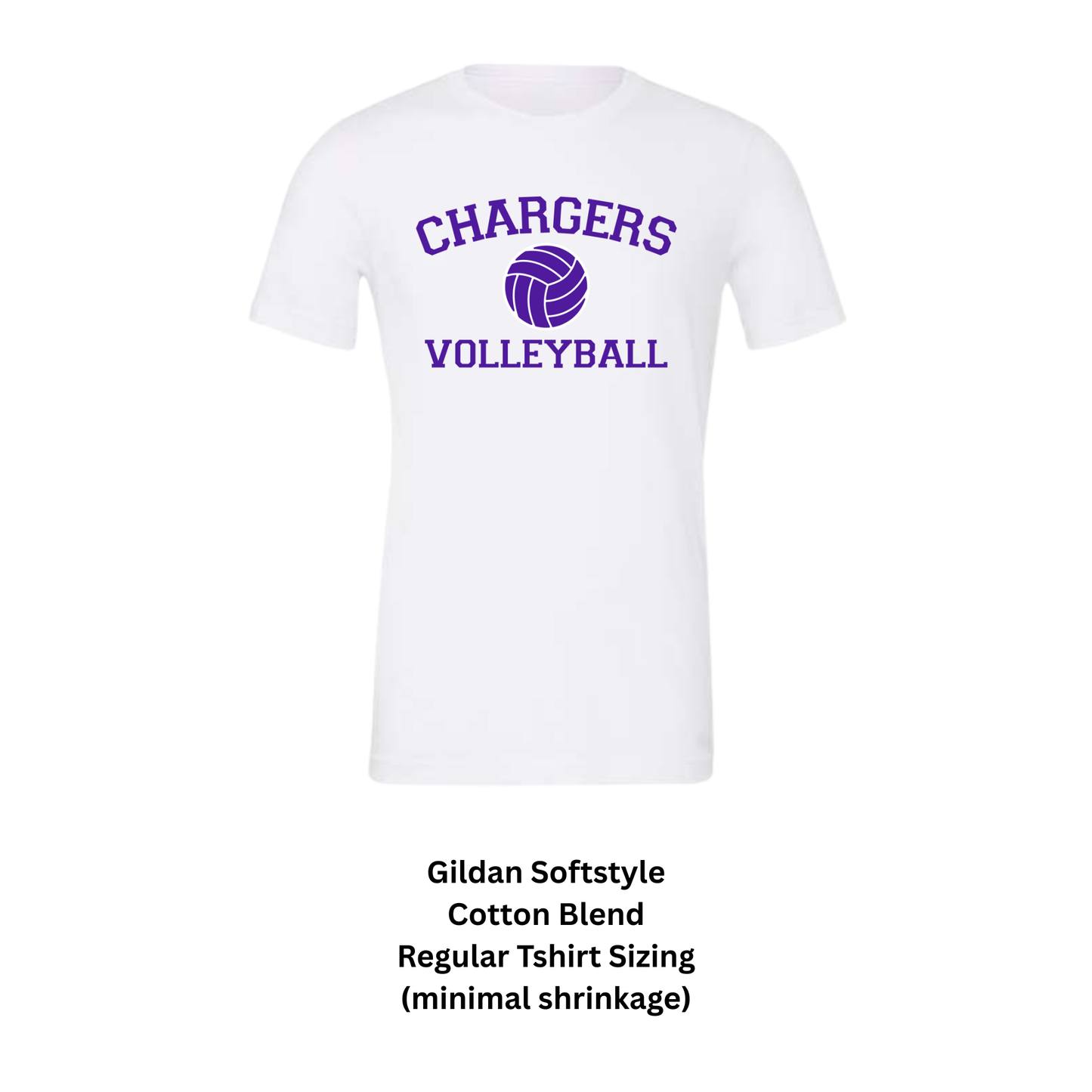 Volleyball Soft Style Short Sleeve Shirt (Optional)