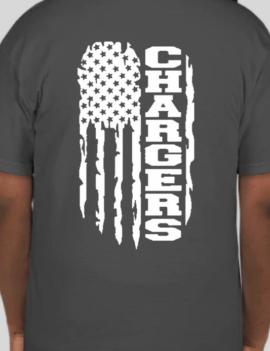 Flag with Chargers