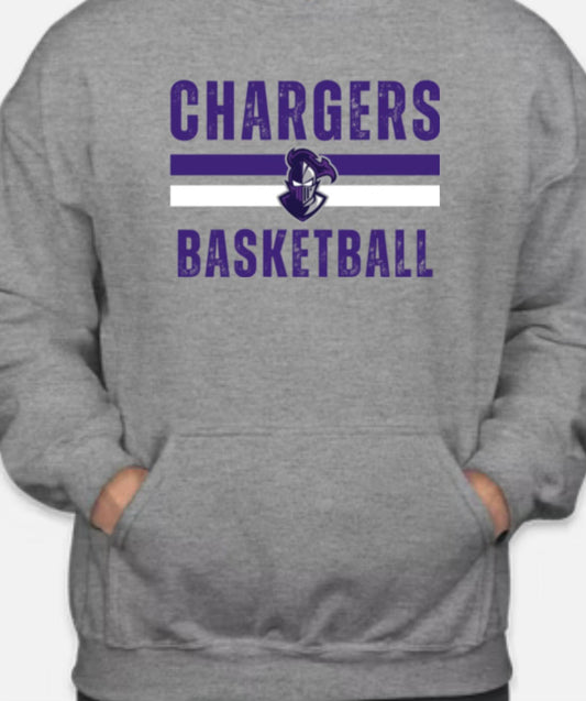 Chargers Basketball with Logo