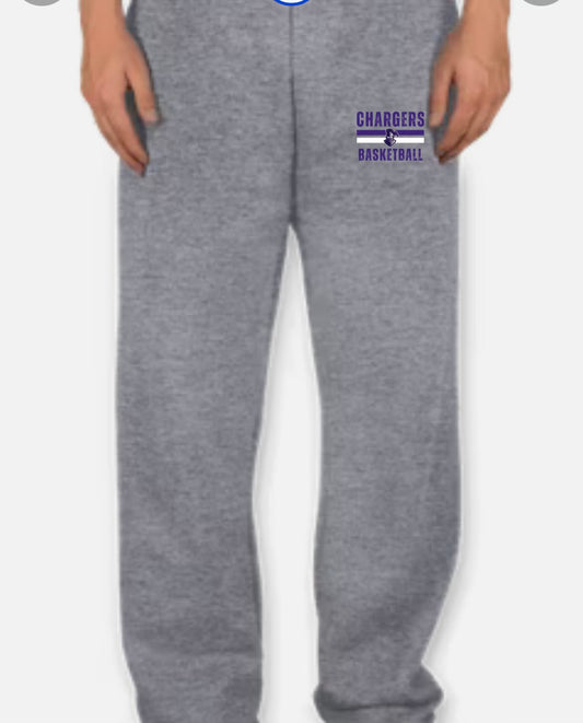 Chargers Basketball with Logo Sweatpants