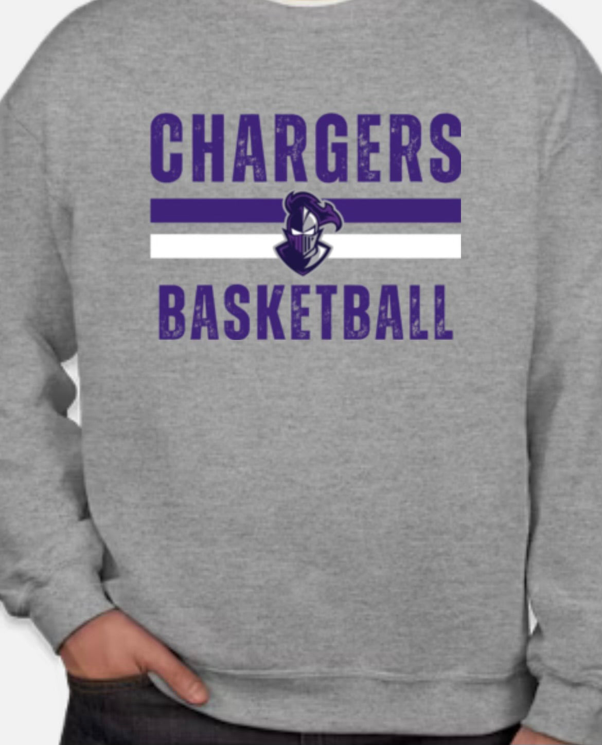 Chargers Basketball with Logo