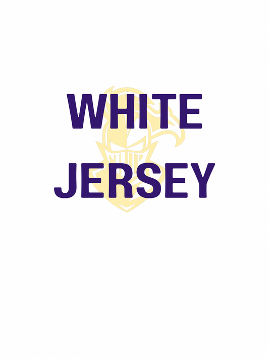 WHITE FOOTBALL JERSEY