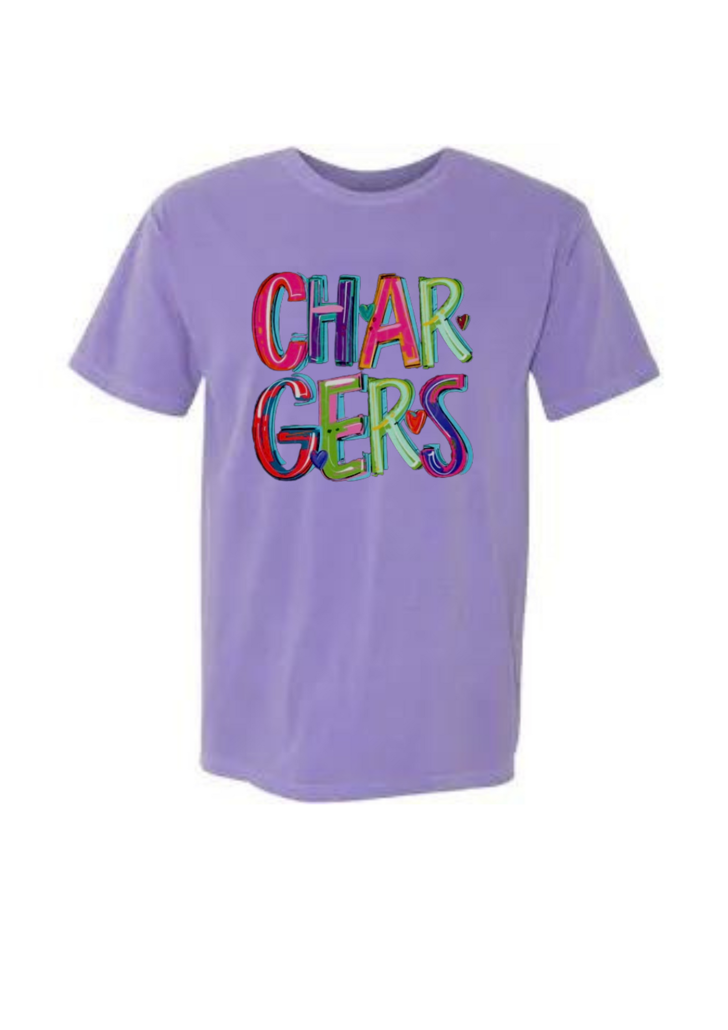 Gildan Fun Font Chargers Adult and Youth