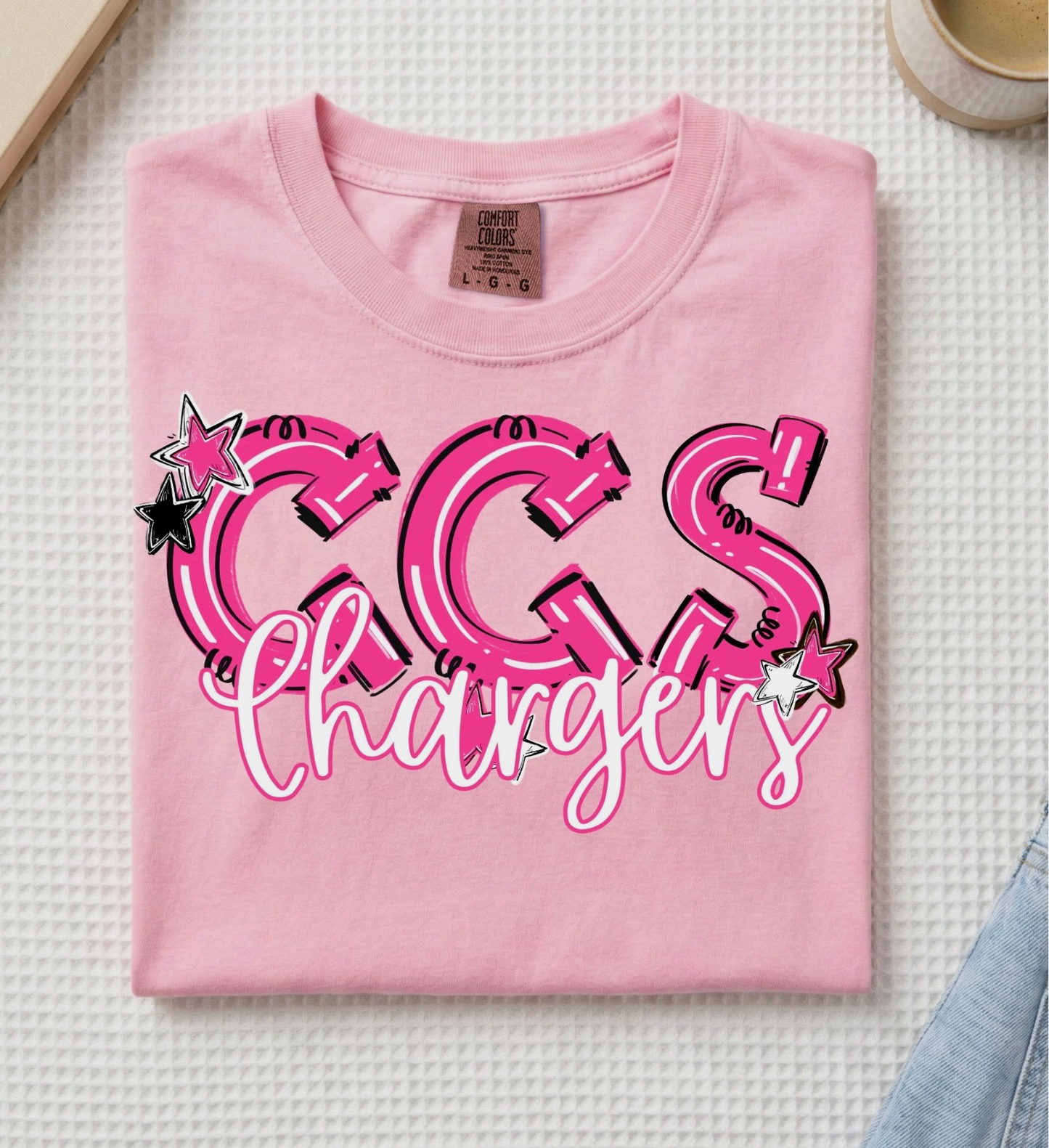CCS Chargers Block Letters