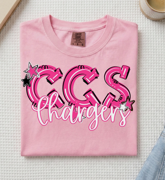 CCS Chargers Block Letters