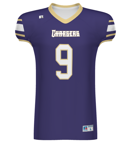 PURPLE FOOTBALL JERSEY