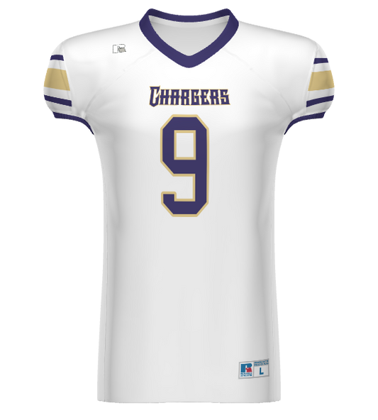 WHITE FOOTBALL JERSEY